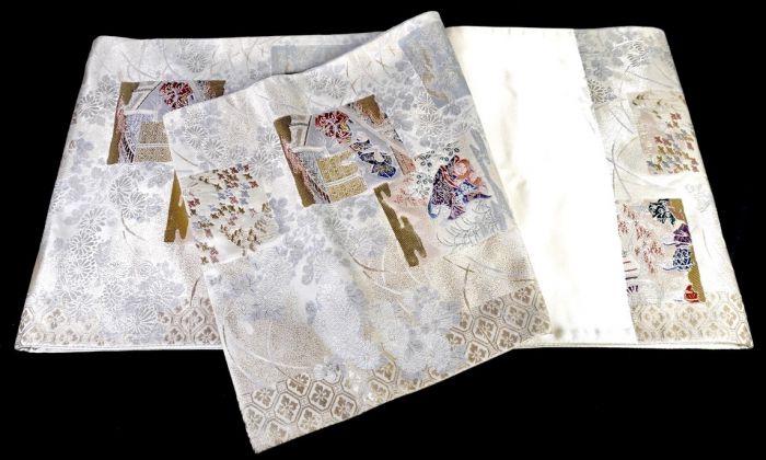 西陣織袋帯金糸六通柄絹艶めく仕上りとため息が溢れる美しいデザイン