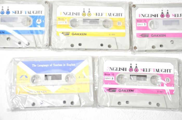 Gakken　英語教材　カセットテープ