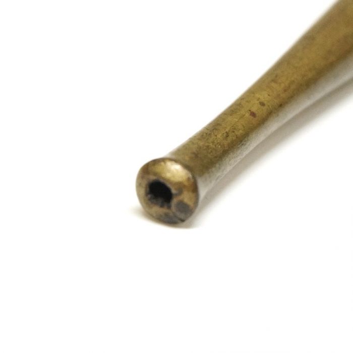 日本のアンティークキセル 真鍮羅宇煙管 喫煙具 嗜好品 全長34cm 経年