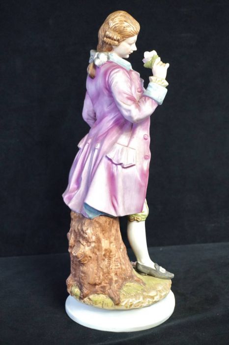 売れ筋がひ贈り物 セトノベルティ「ティータイム」 瀬戸焼レース人形