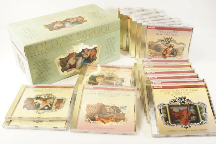 フィリップス PHILIPS GOLDEN BAROQUE クラッシック CD BOX／全25枚 