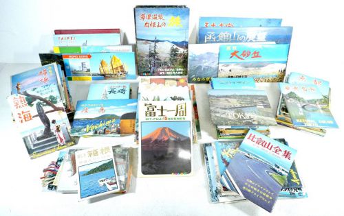 Sold out! Nearly 100 postcard collections from all over Japan, including famous sightseeing spots, shrines, temples, castles, etc. Other pamphlets included HKE