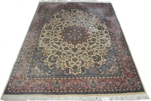 Sold Out! Persian Carpet Tabriz Wool Around 1980 Hand Woven Carpet Size (Gari irregular size) Approx. 249X311 Size under dining table