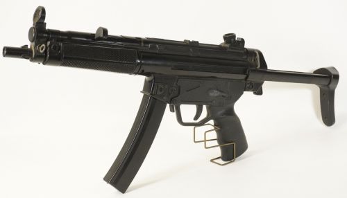 ドイツ製　H&K Arl.Va.22 201 Kal 9mm×19　エアガン　動作確認済み 幅63.5㎝　奥行き4.5㎝　高さ24㎝　ビンテージ品 THT