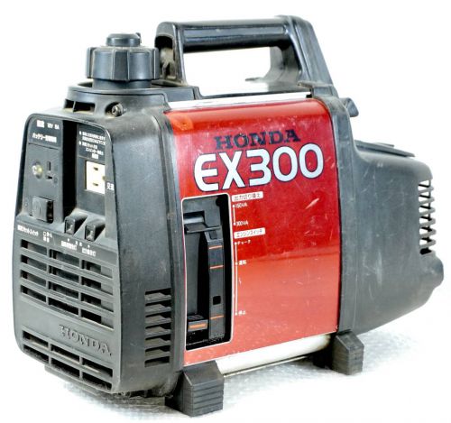 30% OFF! HONDA small generator EX300 2-cycle engine operation confirmed Convenient to carry! Estate Sale FHM