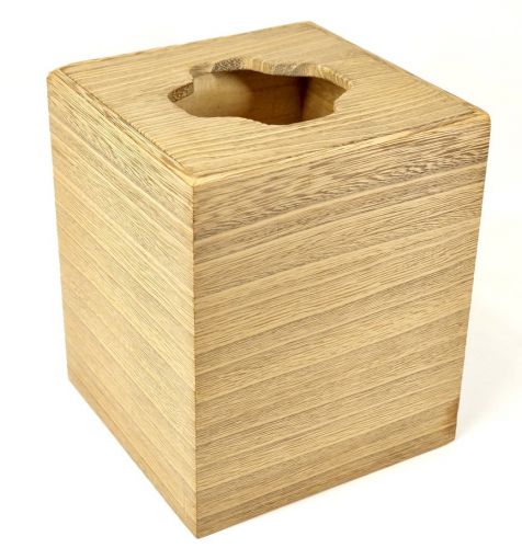 ビンテージ　ウッドダストボックス 木製ゴミ箱　幅16.5㎝　奥行き15㎝　高さ20㎝　 経年の乾いた木の味わいが素敵です！　MYK