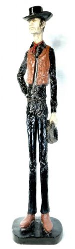 Sold out! Austin Prod Made in Canada 1972 Contemporary Art Object A cowboy statue with a height of 96 cm! Estate Sale HKY