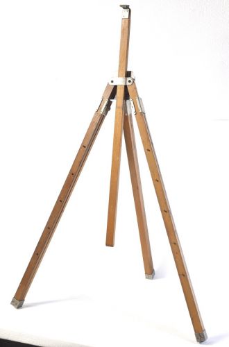 50% off! Showa Vintage Easel Foldable Height Adjustable Art Supplies Painting Taste is wonderful! Convenient to carry! Maximum height 183cm MSK