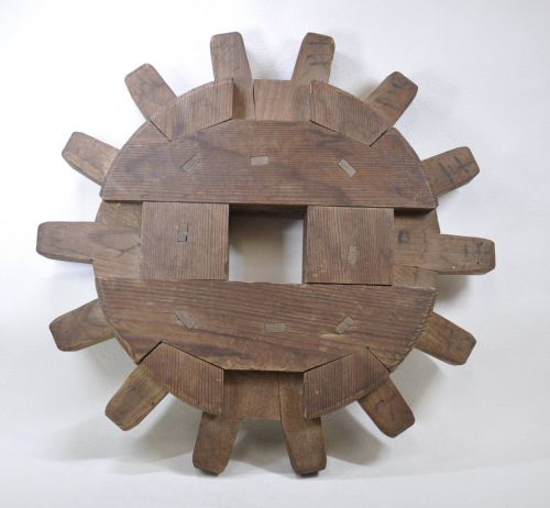 Valuables from about 200 years ago Old folk tools 1800's Kumiki gears Wooden gears Antique collection Estate sale! KKK