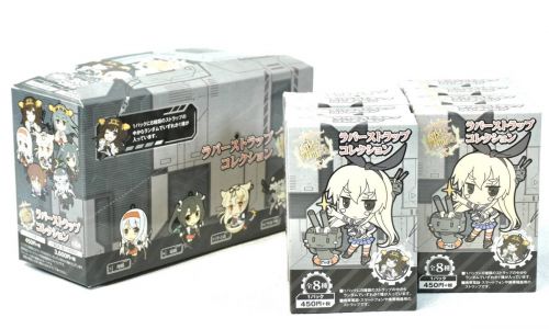 SOLD OUT! GIRLS und PANZER RUBBER STRAP COLLECTION 1BOX (8 PACKS INCLUDED) NO STRAPS, EMPTY BOXES ONLY IEI