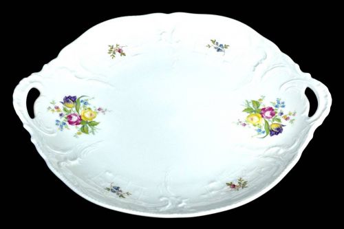 Special selling price! British Vintage Rosenthal 1980s Classic Rose Large plate B & B plate Mold technique Unused With original box YSO