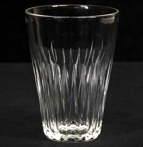 Showa Retro Adelia Glass Pressed Glass Tumbler Free Glass Diameter 8cm Height 11cm Retro taste item! SHM
