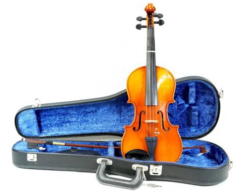 sold out! Showa vintage Suzuki violin children's violin 1/4 bow・case・case cover attaching string bow required replacement estate sale NYS