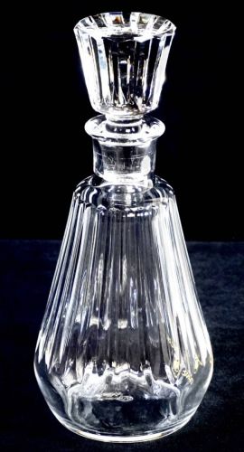 Vintage French Baccarat Decanter Brandy Camus Baccarat Carafe Transparency・Heavy・Luxury Gem Diameter 10cm Height 26cm AYS