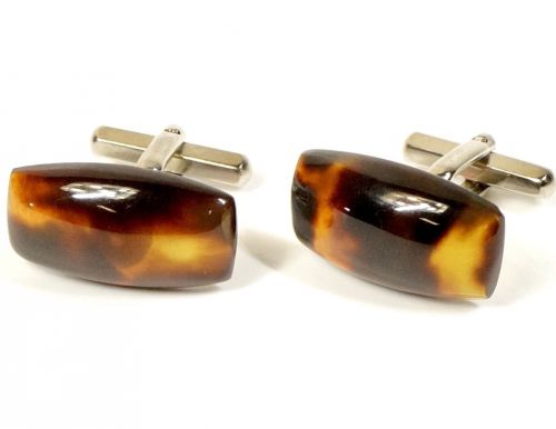 Showa Vintage Tortoiseshell Cuffs Tortoiseshell Width 2.5cm Height 1cm As a stylish one point for suit style! Estate Sale IJS