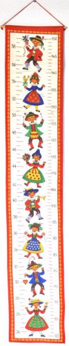 Sold out! Vintage Austrian tapestry Height meter 60-150cm Notation Bright classic 6-color print is cute! FABs