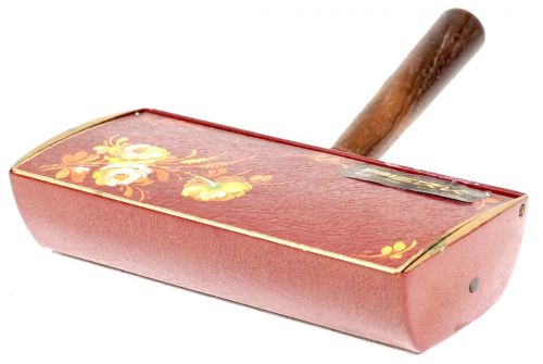 50% off! Swiss-made PERK MOD.DEPOSE Silent Butler The hand-painted flower crest is beautiful, and the taste is wonderful! Estate Sale HKT