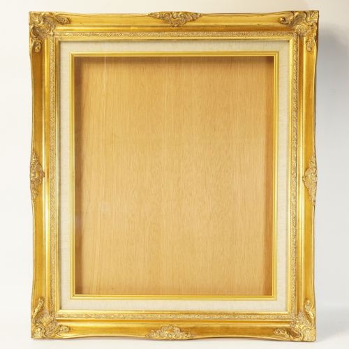 Vintage art frame Frame with glass F8 Vertical and horizontal combined use External shape (width 52.5 cm, height 60 cm) Window size (width 37 cm, height 45 cm) Painting Oil painting Watercolor lithograph KKM