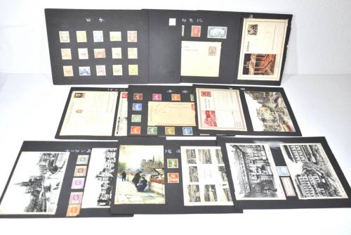 SOLD OUT! Prewar World Stamps Picture Postcard Collection (Unused Items) UK North America Italy France Orlando White Country Germany Estate Sale KJK
