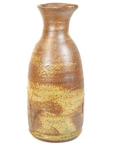 Sold out! Bizen ware Vase Vase Flower base Unused dead stock With endorsement The texture and shape of the soil is beautiful, and the fresh flowers look great HYK