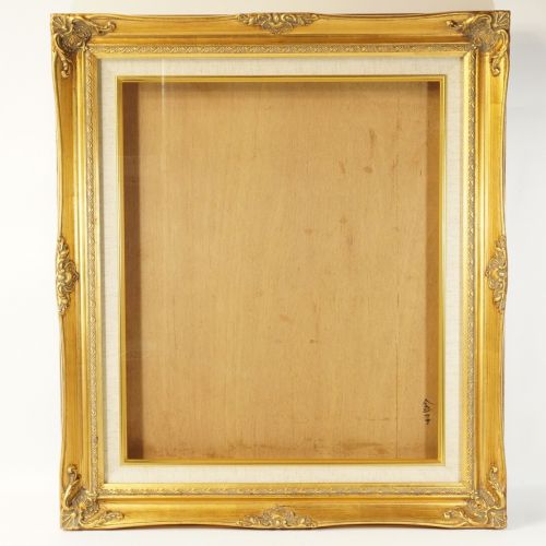 Vintage Art Frame with Glass Frame No. 8 Vertical and Horizontal External Shape (Width 52 cm Height 59.5 cm) Window Size (Width 36.5 cm Height 44.5 cm) Painting Oil Watercolor Lithograph KKM