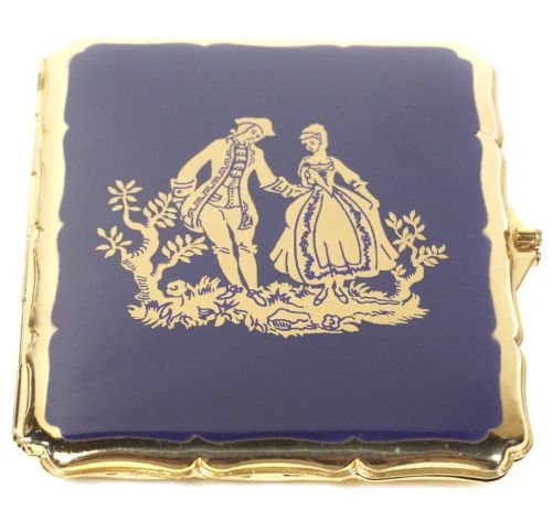 Sold Out! British Stratton Stratton Compact Cigarette Case Card Case/Business Card Holder 1950s Popular Item ATN