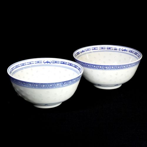 Chinese antique Chinese antique art Made in Jingdezhen Firefly hand painting flower pattern teacup 2 customers assortment Diameter 12cm Large and easy to use teacup Estate sale IFS