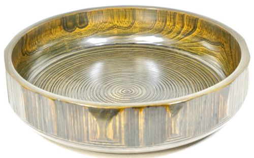 50% off! Showa vintage Motoki ware 30cm in diameter x 8cm in height saw eyes kneading bowl suitable for Chirashizushi somen bowl unused debt stock NMN