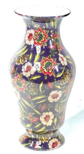 Sold out! Chinese antique toy flower crest fabric decoration vase The inside of the glass is a very rare vase with fabric decoration Flower vase Estate sale SHT