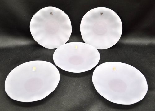 Special sale price! Dead stock from the Showa period! Tachikichi Refreshing Dessert Plate 5 Pieces Estate Sale YMT