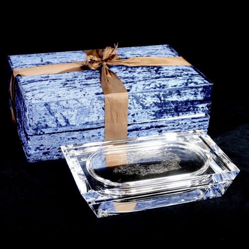 50% OFF Kanebo Toshio Sugasawa CRYSTALVUE DE PARFUM Perfume Powder French Feather Puff Only Unsealed Item Width 23cm Glass Art Master Craftsman ATN