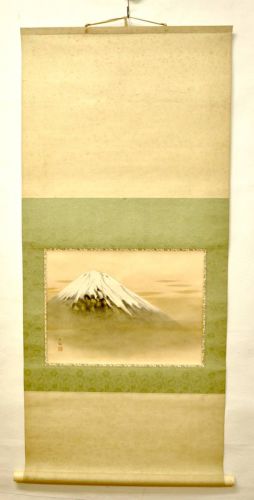 Sold out! Jidaimono hanging scroll Made by Takumi Otsuka Co., Ltd. Yokoyama Taikan Fuji Reiho Taste Old thing Estate Sale IKT