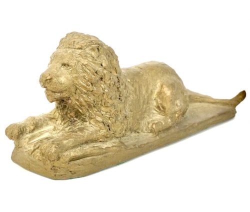 Sold out! Kenji Zenigame Lion Statue Object Figurine Width 20.5 cm Height 9.5 cm Weight 342g A masterpiece created by Mr. Zenigame, a famous sculptor who is a member of the Nitten! HYK