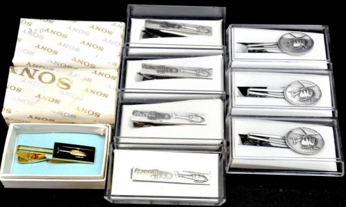 Sold out! Rare! Novelty goods Abution tie pin set (C) 10 pieces Airplane Aircraft Collector's item SJO