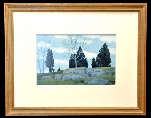 50% OFF! Koshindo Landscape Paintings Framed Framed Width 55cm X Depth 2cm X Height 43cm Estate Sale! MMC