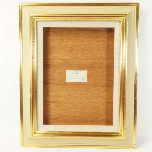 Vintage art frame Frame with glass No. 4 External shape (width 39.5 cm, height 48.5 cm) Window size (width 23 cm, height 32.5 cm) Painting, oil painting, watercolor, lithograph KKM