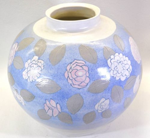 50% OFF! Rurubu Kobo Works Art Flower Vase 9 Ornamental Vase Flower Base A group of works with wonderful sensibilities Estate Sale! HNK