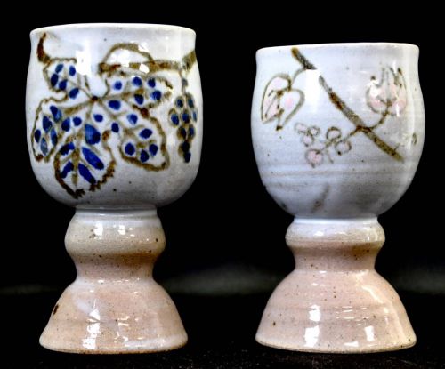 50% OFF! Rurubu Kobo Works Pair Glass Liquor Glass Pair Cup A group of works with a wide variety of styles and wonderful sensibilities HNK