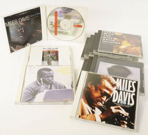MILES DAVIS　マイルス・デイヴィス　 CD　アルバム　11枚セット モダン・ジャズ　JAZZ 名盤：カインド・オブ・ブルー 他多数　THT