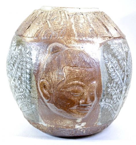 50% OFF! Rurubu Kobo Works Art Flower Vase 7 Angkor Wat's Phantom Vase Flower Base A group of works with wonderful sensibilities HNK