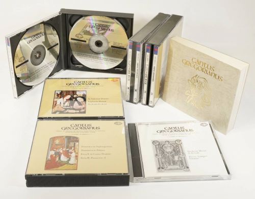 Cantus Gregorianus Definitive edition Gregorian chant compilation CD 20 discs Western music supervision Tatsuo Minagawa with separate manual Price \ 50,000 THT