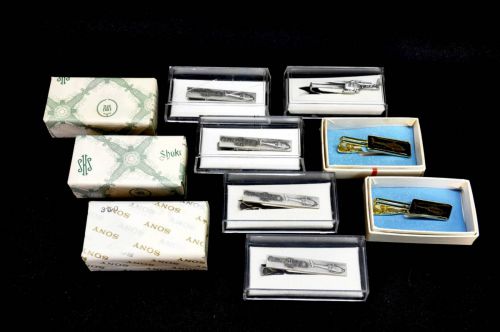 Sold out! Rare! Novelty goods Abduction tie pin set (D) 10 pieces Airplane Aircraft Unopened SJO
